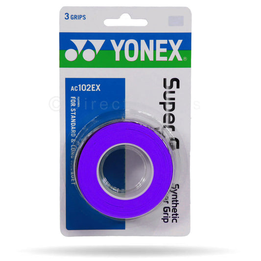 Yonex Super Grap Viola overgrip ( 3 pezzi )