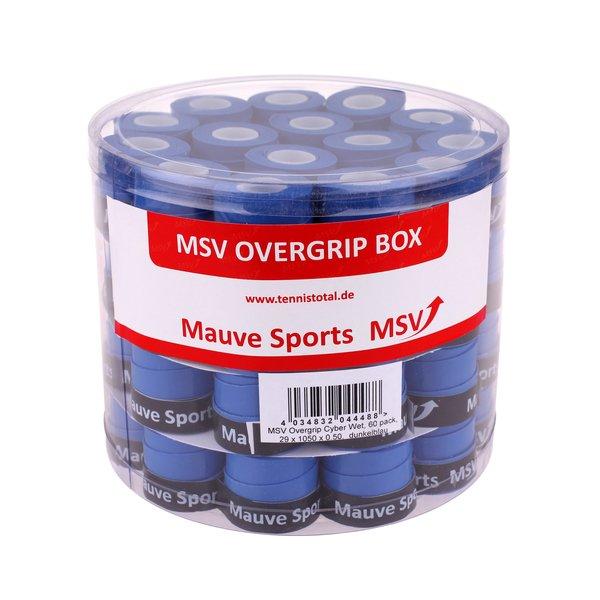 Cyber Wet 0,60 mm  BLU (  60 pezzi ) Overgrip - MSV