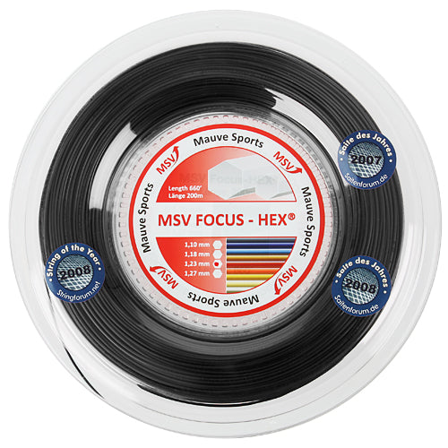 MSV Focus Hex 1,18 mm NERA ( Matassa da 200 m ) - MSV