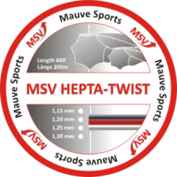 MSV Hepta Twist 1,25 mm NERA  ( Matassa da 200m ) - MSV